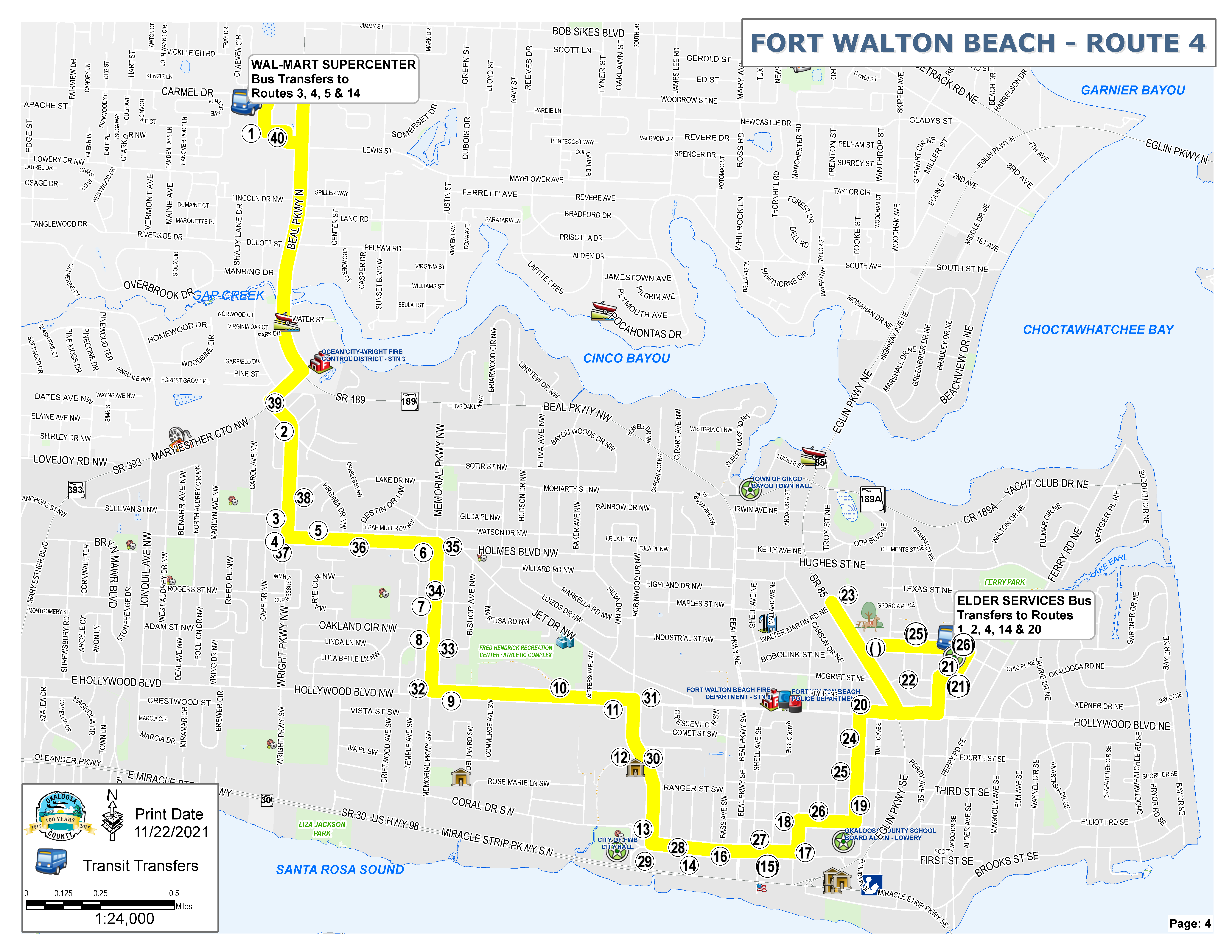 Fort Walton Beach Route 4